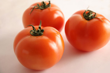 three tomatoes
