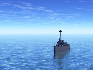 Obraz premium battleship