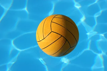 Fototapeten waterpolo ball in pool (1) © CJPhoto