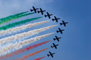 frecce tricolori pilotage