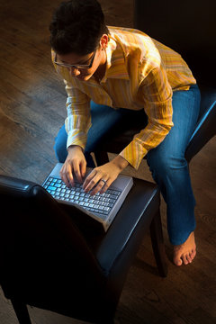 working at home