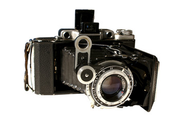 retro camera, isolated
