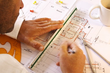architect working