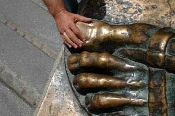 Obraz premium lucky toe