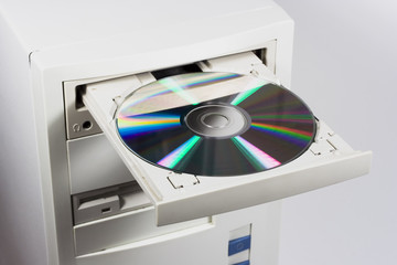 insert the cd or dvd
