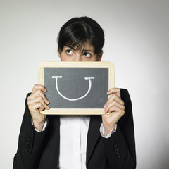 femme et sourire