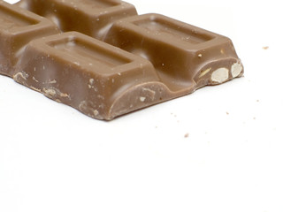 almond chocolate bar section