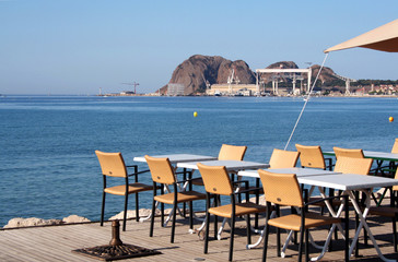 terrasse de café