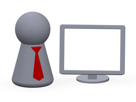 blank monitor