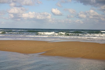 Fototapeta na wymiar piasek ocean