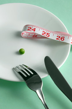 Fototapeta pea on a plate