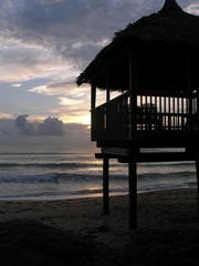 florida beach hut