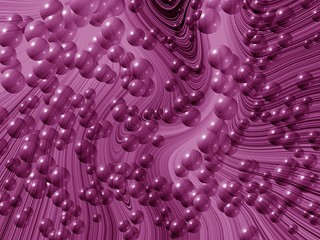 abstract with bubbles