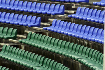 Obraz premium stadium seats