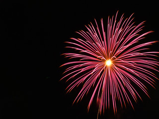 pink firework