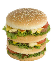 huge hamburger