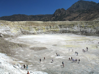 volcanic crater