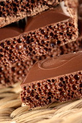 bitter porous chocolate