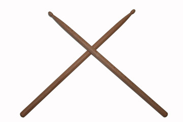 crossed drum stick