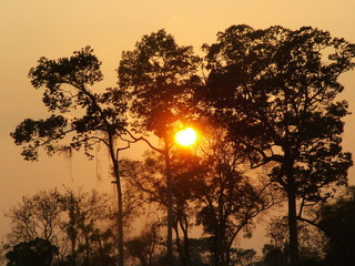 paysage, laos