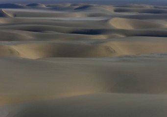 survol du désert
