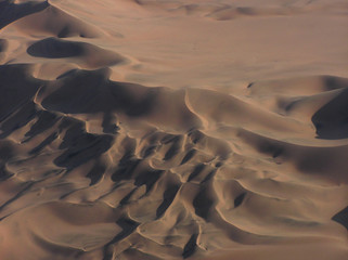 survol du désert