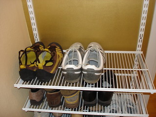 shoe rack