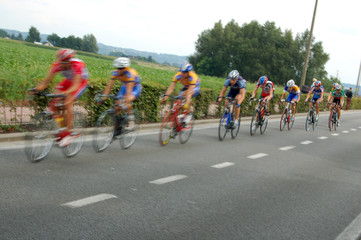 course cycliste - obrazy, fototapety, plakaty