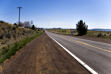 the road - sideview