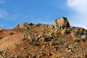 rocky ground