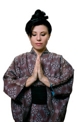 quiet prayer or meditation