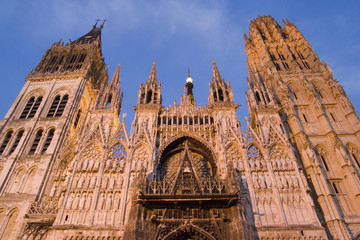 rouen cathedral, france.