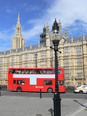 Fototapeta na wymiar Westminster w Londynie