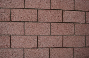pink brick wall background