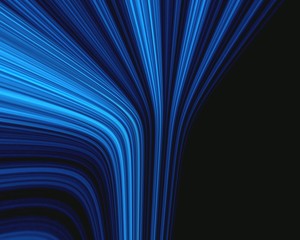 blue fantasy on black