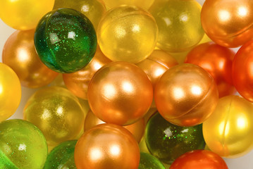 coloured balls