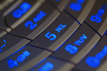 illuminated keypad