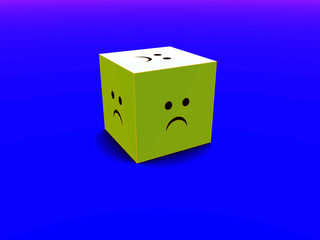 sad cubes