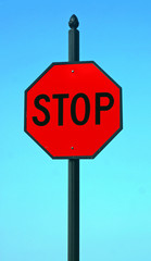 Obraz premium stop sign