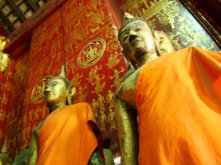 statues, laos