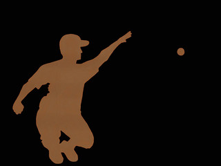 joueur de boules