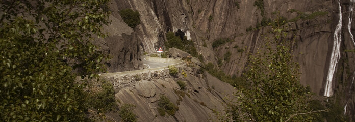 scenic mountain road
