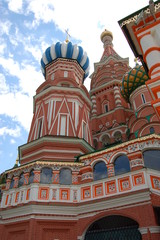 Fototapeta na wymiar Moskwa, St. bazylia zbliżenie # 6