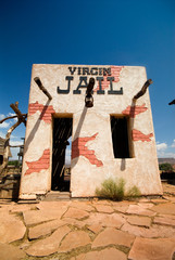old west jail house