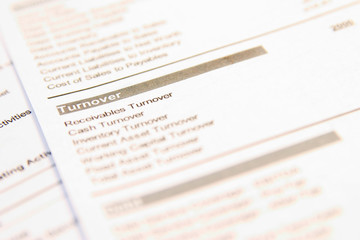 Obraz premium turnover