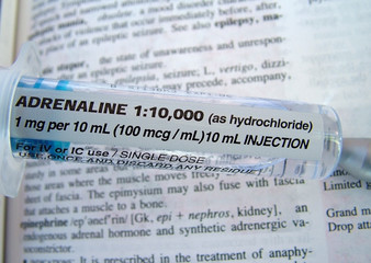adrenaline injection © Keith Frith