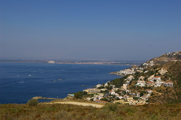 ville sur la côte