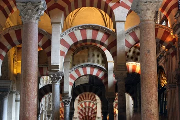Foto op Plexiglas arches in the mezquita © Alexander