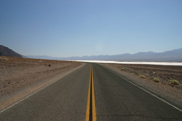 death valley's road