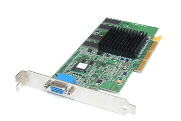 agp graphics card - green board